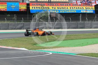 World © Octane Photographic Ltd. Formula 1 – Spanish GP - Practice 1. McLaren MCL33 – Fernando Alonso. Circuit de Barcelona-Catalunya, Spain. Friday 11th May 2018.