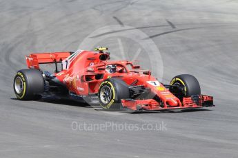 World © Octane Photographic Ltd. Formula 1 – Spanish GP - Practice 1. Scuderia Ferrari SF71-H – Kimi Raikkonen. Circuit de Barcelona-Catalunya, Spain. Friday 11th May 2018.