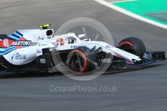 World © Octane Photographic Ltd. Formula 1 – Spanish GP - Practice 1. Williams Martini Racing FW41 – Robert Kubica. Circuit de Barcelona-Catalunya, Spain. Friday 11th May 2018.