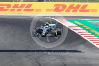 World © Octane Photographic Ltd. Formula 1 – Spanish GP - Practice 1. Mercedes AMG Petronas Motorsport AMG F1 W09 EQ Power+ - Valtteri Bottas. Circuit de Barcelona-Catalunya, Spain. Friday 11th May 2018.