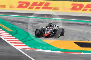 World © Octane Photographic Ltd. Formula 1 – Spanish GP - Practice 1. Haas F1 Team VF-18 – Romain Grosjean. Circuit de Barcelona-Catalunya, Spain. Friday 11th May 2018.