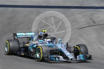 World © Octane Photographic Ltd. Formula 1 – Spanish GP - Practice 1. Mercedes AMG Petronas Motorsport AMG F1 W09 EQ Power+ - Valtteri Bottas. Circuit de Barcelona-Catalunya, Spain. Friday 11th May 2018.