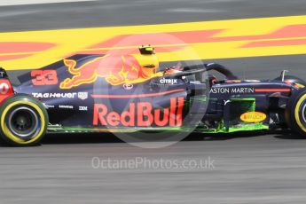 World © Octane Photographic Ltd. Formula 1 – Spanish GP - Practice 1. Aston Martin Red Bull Racing TAG Heuer RB14 – Max Verstappen. Circuit de Barcelona-Catalunya, Spain. Friday 11th May 2018.