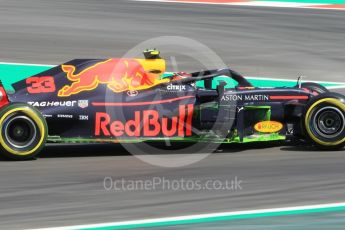 World © Octane Photographic Ltd. Formula 1 – Spanish GP - Practice 1. Aston Martin Red Bull Racing TAG Heuer RB14 – Max Verstappen. Circuit de Barcelona-Catalunya, Spain. Friday 11th May 2018.