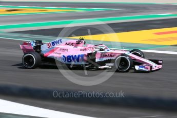 World © Octane Photographic Ltd. Formula 1 – Spanish GP - Practice 1. Sahara Force India VJM11 - Esteban Ocon. Circuit de Barcelona-Catalunya, Spain. Friday 11th May 2018.