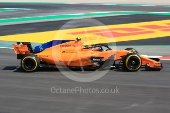 World © Octane Photographic Ltd. Formula 1 – Spanish GP - Practice 1. McLaren MCL33 – Stoffel Vandoorne. Circuit de Barcelona-Catalunya, Spain. Friday 11th May 2018.
