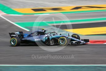World © Octane Photographic Ltd. Formula 1 – Spanish GP - Practice 1. Mercedes AMG Petronas Motorsport AMG F1 W09 EQ Power+ - Valtteri Bottas. Circuit de Barcelona-Catalunya, Spain. Friday 11th May 2018.