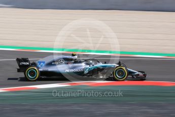 World © Octane Photographic Ltd. Formula 1 – Spanish GP - Practice 1. Mercedes AMG Petronas Motorsport AMG F1 W09 EQ Power+ - Valtteri Bottas. Circuit de Barcelona-Catalunya, Spain. Friday 11th May 2018.