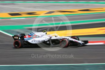 World © Octane Photographic Ltd. Formula 1 – Spanish GP - Friday - Practice 1. Williams Martini Racing FW41 – Robert Kubica. Circuit de Barcelona-Catalunya, Spain. Friday 11th May 2018.