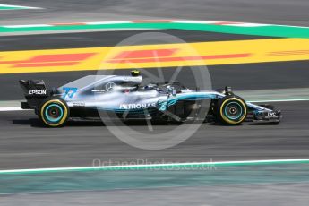 World © Octane Photographic Ltd. Formula 1 – Spanish GP - Practice 1. Mercedes AMG Petronas Motorsport AMG F1 W09 EQ Power+ - Valtteri Bottas. Circuit de Barcelona-Catalunya, Spain. Friday 11th May 2018.