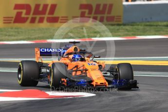 World © Octane Photographic Ltd. Formula 1 – Spanish GP - Practice 1. McLaren MCL33 – Fernando Alonso. Circuit de Barcelona-Catalunya, Spain. Friday 11th May 2018.