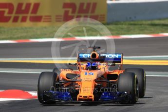 World © Octane Photographic Ltd. Formula 1 – Spanish GP - Practice 1. McLaren MCL33 – Fernando Alonso. Circuit de Barcelona-Catalunya, Spain. Friday 11th May 2018.