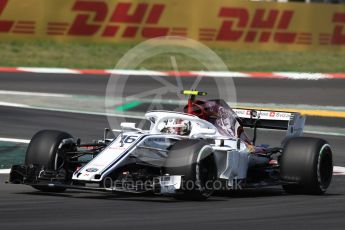 World © Octane Photographic Ltd. Formula 1 – Spanish GP - Practice 1. Alfa Romeo Sauber F1 Team C37 – Charles Leclerc. Circuit de Barcelona-Catalunya, Spain. Friday 11th May 2018.