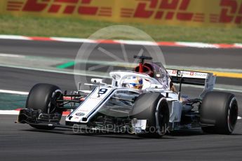 World © Octane Photographic Ltd. Formula 1 – Spanish GP - Practice 1. Alfa Romeo Sauber F1 Team C37 – Marcus Ericsson. Circuit de Barcelona-Catalunya, Spain. Friday 11th May 2018.