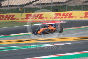 World © Octane Photographic Ltd. Formula 1 – Spanish GP - Practice 1. McLaren MCL33 – Fernando Alonso. Circuit de Barcelona-Catalunya, Spain. Friday 11th May 2018.