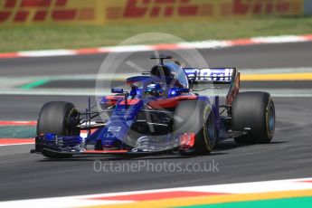 World © Octane Photographic Ltd. Formula 1 – Spanish GP - Practice 1. Scuderia Toro Rosso STR13 – Brendon Hartley. Circuit de Barcelona-Catalunya, Spain. Friday 11th May 2018.