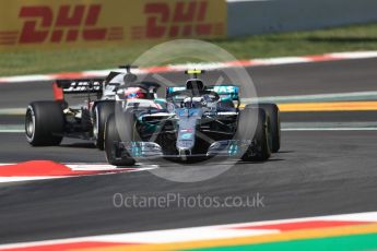 World © Octane Photographic Ltd. Formula 1 – Spanish GP - Practice 1. Mercedes AMG Petronas Motorsport AMG F1 W09 EQ Power+ - Valtteri Bottas. Circuit de Barcelona-Catalunya, Spain. Friday 11th May 2018.