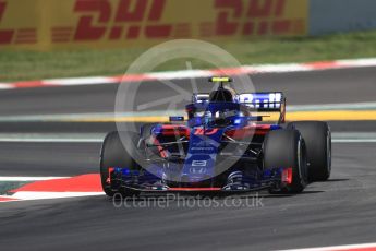 World © Octane Photographic Ltd. Formula 1 – Spanish GP - Practice 1. Scuderia Toro Rosso STR13 – Pierre Gasly. Circuit de Barcelona-Catalunya, Spain. Friday 11th May 2018.