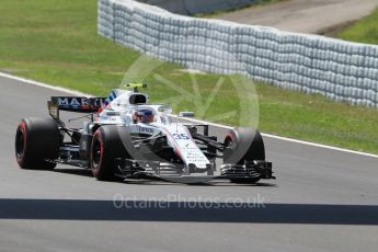 World © Octane Photographic Ltd. Formula 1 – Spanish GP - Practice 2. Williams Martini Racing FW41 – Sergey Sirotkin. Circuit de Barcelona-Catalunya, Spain. Friday 11th May 2018.