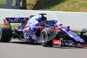 World © Octane Photographic Ltd. Formula 1 – Spanish GP - Practice 2. Scuderia Toro Rosso STR13 – Brendon Hartley. Circuit de Barcelona-Catalunya, Spain. Friday 11th May 2018.