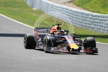 World © Octane Photographic Ltd. Formula 1 – Spanish GP - Practice 2. Aston Martin Red Bull Racing TAG Heuer RB14 – Daniel Ricciardo. Circuit de Barcelona-Catalunya, Spain. Friday 11th May 2018.