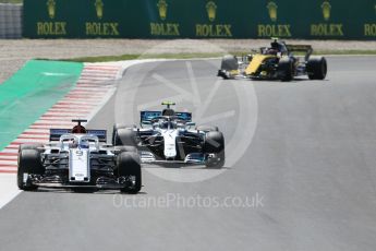 World © Octane Photographic Ltd. Formula 1 – Spanish GP - Practice 2. Mercedes AMG Petronas Motorsport AMG F1 W09 EQ Power+ - Valtteri Bottas. Circuit de Barcelona-Catalunya, Spain. Friday 11th May 2018.