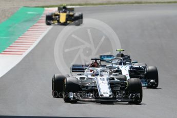 World © Octane Photographic Ltd. Formula 1 – Spanish GP - Practice 2. Mercedes AMG Petronas Motorsport AMG F1 W09 EQ Power+ - Valtteri Bottas. Circuit de Barcelona-Catalunya, Spain. Friday 11th May 2018.