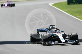 World © Octane Photographic Ltd. Formula 1 – Spanish GP - Practice 2. Mercedes AMG Petronas Motorsport AMG F1 W09 EQ Power+ - Lewis Hamilton. Circuit de Barcelona-Catalunya, Spain. Friday 11th May 2018.