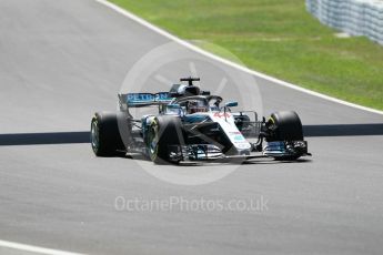 World © Octane Photographic Ltd. Formula 1 – Spanish GP - Practice 2. Mercedes AMG Petronas Motorsport AMG F1 W09 EQ Power+ - Lewis Hamilton. Circuit de Barcelona-Catalunya, Spain. Friday 11th May 2018.
