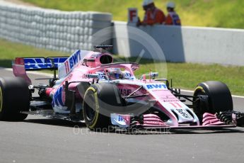 World © Octane Photographic Ltd. Formula 1 – Spanish GP - Practice 2. Sahara Force India VJM11 - Sergio Perez. Circuit de Barcelona-Catalunya, Spain. Friday 11th May 2018.