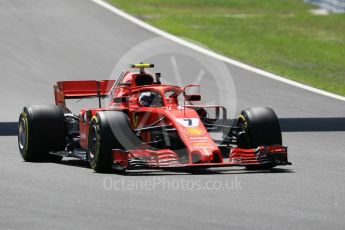 World © Octane Photographic Ltd. Formula 1 – Spanish GP - Practice 2. Scuderia Ferrari SF71-H – Kimi Raikkonen. Circuit de Barcelona-Catalunya, Spain. Friday 11th May 2018.