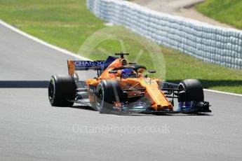 World © Octane Photographic Ltd. Formula 1 – Spanish GP - Practice 2. McLaren MCL33 – Fernando Alonso. Circuit de Barcelona-Catalunya, Spain. Friday 11th May 2018.