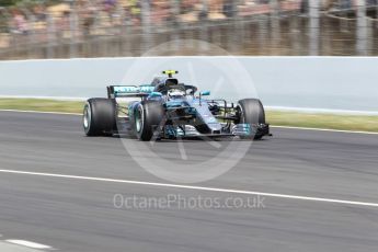 World © Octane Photographic Ltd. Formula 1 – Spanish GP - Practice 2. Mercedes AMG Petronas Motorsport AMG F1 W09 EQ Power+ - Valtteri Bottas. Circuit de Barcelona-Catalunya, Spain. Friday 11th May 2018.