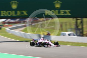 World © Octane Photographic Ltd. Formula 1 – Spanish GP - Practice 2. Sahara Force India VJM11 - Sergio Perez. Circuit de Barcelona-Catalunya, Spain. Friday 11th May 2018.