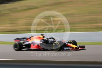 World © Octane Photographic Ltd. Formula 1 – Spanish GP - Practice 2. Aston Martin Red Bull Racing TAG Heuer RB14 – Daniel Ricciardo. Circuit de Barcelona-Catalunya, Spain. Friday 11th May 2018.
