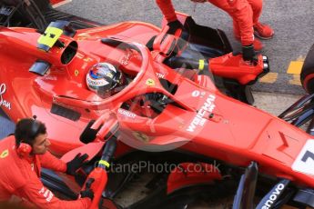 World © Octane Photographic Ltd. Formula 1 – Spanish GP - Practice 2. Scuderia Ferrari SF71-H – Kimi Raikkonen. Circuit de Barcelona-Catalunya, Spain. Friday 11th May 2018.