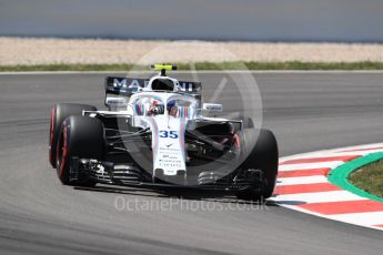World © Octane Photographic Ltd. Formula 1 – Spanish GP - Friday - Practice 2. Williams Martini Racing FW41 – Sergey Sirotkin. Circuit de Barcelona-Catalunya, Spain. Friday 11th May 2018.