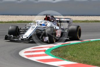 World © Octane Photographic Ltd. Formula 1 – Spanish GP - Friday - Practice 2. Alfa Romeo Sauber F1 Team C37 – Marcus Ericsson. Circuit de Barcelona-Catalunya, Spain. Friday 11th May 2018.