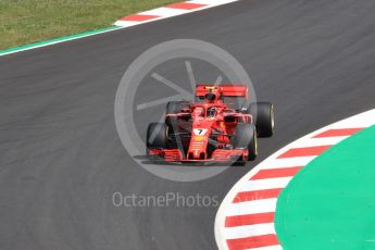 World © Octane Photographic Ltd. Formula 1 – Spanish GP - Friday - Practice 2. Scuderia Ferrari SF71-H – Kimi Raikkonen. Circuit de Barcelona-Catalunya, Spain. Friday 11th May 2018.
