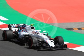 World © Octane Photographic Ltd. Formula 1 – Spanish GP - Friday - Practice 2. Williams Martini Racing FW41 – Sergey Sirotkin. Circuit de Barcelona-Catalunya, Spain. Friday 11th May 2018.