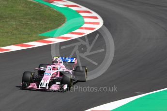 World © Octane Photographic Ltd. Formula 1 – Spanish GP - Friday - Practice 2. Sahara Force India VJM11 - Esteban Ocon. Circuit de Barcelona-Catalunya, Spain. Friday 11th May 2018.