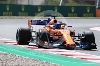 World © Octane Photographic Ltd. Formula 1 – Spanish GP - Friday - Practice 2. McLaren MCL33 – Fernando Alonso. Circuit de Barcelona-Catalunya, Spain. Friday 11th May 2018.