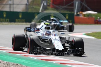 World © Octane Photographic Ltd. Formula 1 – Spanish GP - Friday - Practice 2. Williams Martini Racing FW41 – Sergey Sirotkin. Circuit de Barcelona-Catalunya, Spain. Friday 11th May 2018.