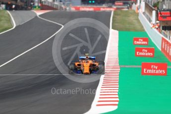 World © Octane Photographic Ltd. Formula 1 – Spanish GP - Friday - Practice 2. McLaren MCL33 – Stoffel Vandoorne. Circuit de Barcelona-Catalunya, Spain. Friday 11th May 2018.