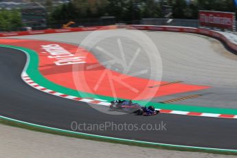 World © Octane Photographic Ltd. Formula 1 – Spanish GP - Friday - Practice 2. Scuderia Toro Rosso STR13 – Brendon Hartley. Circuit de Barcelona-Catalunya, Spain. Friday 11th May 2018.