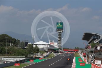 World © Octane Photographic Ltd. Formula 1 – Spanish GP - Friday - Practice 2. McLaren MCL33 – Stoffel Vandoorne. Circuit de Barcelona-Catalunya, Spain. Friday 11th May 2018.