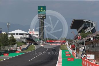 World © Octane Photographic Ltd. Formula 1 – Spanish GP - Friday - Practice 2. Mercedes AMG Petronas Motorsport AMG F1 W09 EQ Power+ - Valtteri Bottas. Circuit de Barcelona-Catalunya, Spain. Friday 11th May 2018.