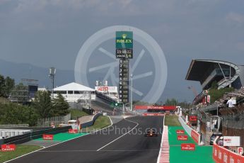 World © Octane Photographic Ltd. Formula 1 – Spanish GP - Friday - Practice 2. Aston Martin Red Bull Racing TAG Heuer RB14 – Max Verstappen. Circuit de Barcelona-Catalunya, Spain. Friday 11th May 2018.