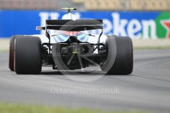 World © Octane Photographic Ltd. Formula 1 – Spanish GP - Saturday Practice 3. Williams Martini Racing FW41 – Sergey Sirotkin. Circuit de Barcelona-Catalunya, Spain. Saturday 12th May 2018.