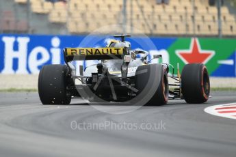 World © Octane Photographic Ltd. Formula 1 – Spanish GP - Saturday Practice 3. Renault Sport F1 Team RS18 – Nico Hulkenberg. Circuit de Barcelona-Catalunya, Spain. Saturday 12th May 2018.